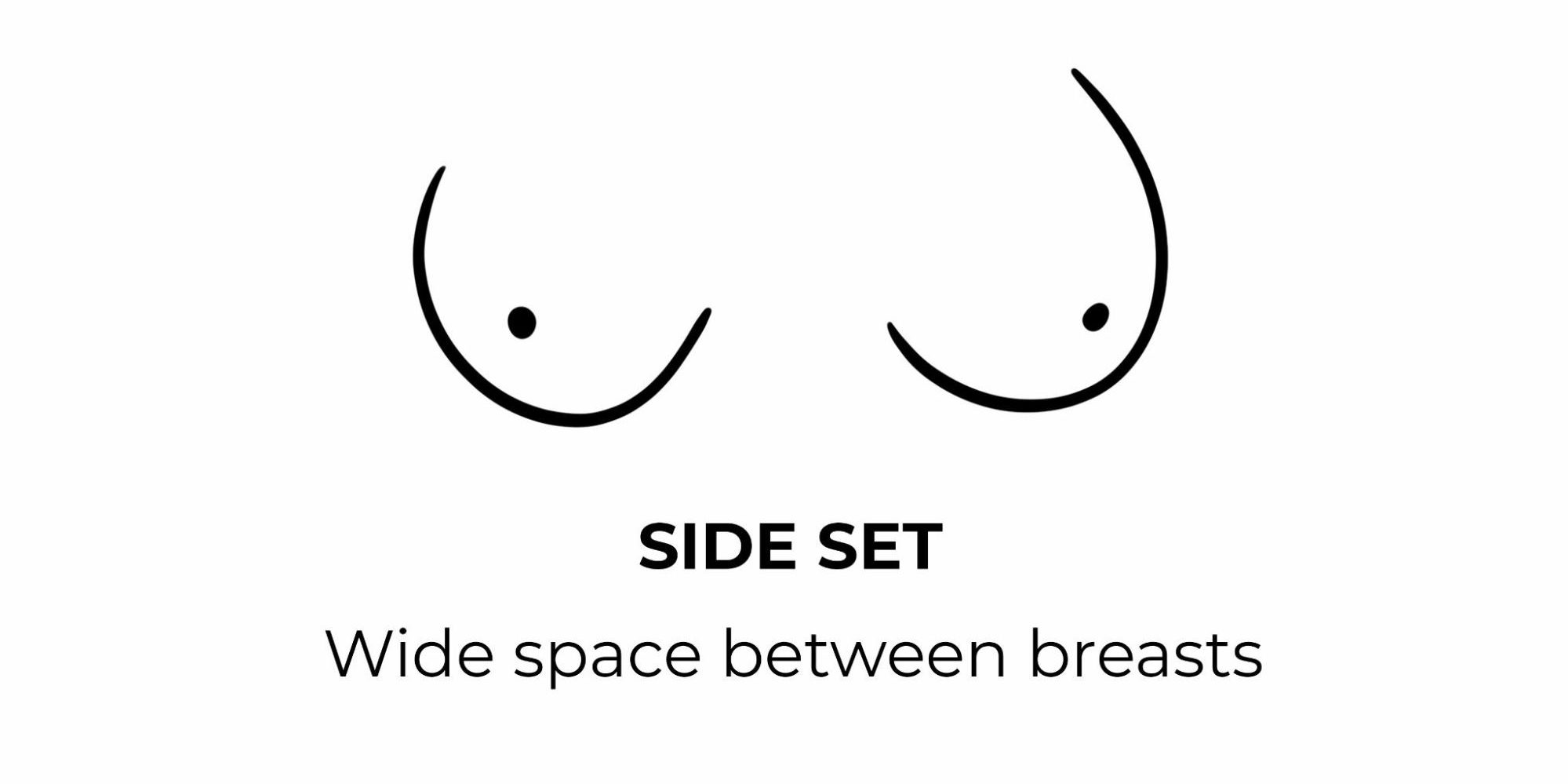 Side Set Shape Breasts