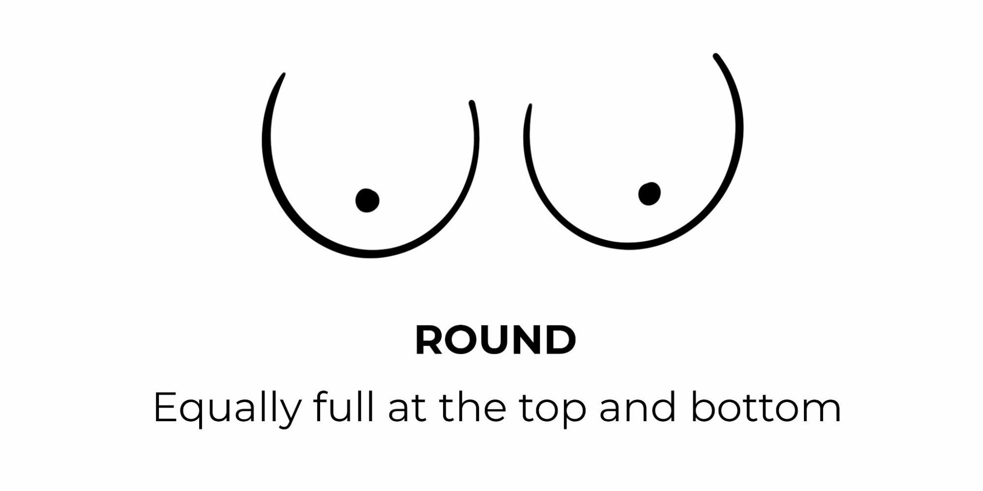 Round Shape Breasts